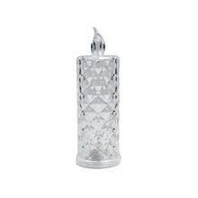 8439 Rose Candles Led Flameless And Smokeless Decorative Acrylic Transparent Candles Led Tea Light Candle Perfect For Gifting Home Diwali Christmas Crystal Candle Lights (1 Pc)  (Moq - 12 Pc )