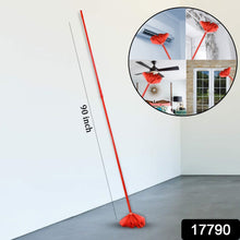 90-inch Metal Extendable Cobweb Brush – Ceiling, Fan & Light Dust Cleaning (MOQ: 3)